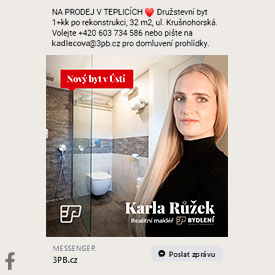 Propagace na Facebooku - Karla Růžek, 3P Bydlení