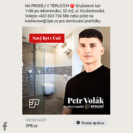 Propagace na Facebooku - Petr Volák, 3P Bydlení