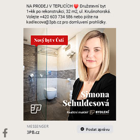 Propagace na Facebooku - Simona Schuldesová, 3P Bydlení